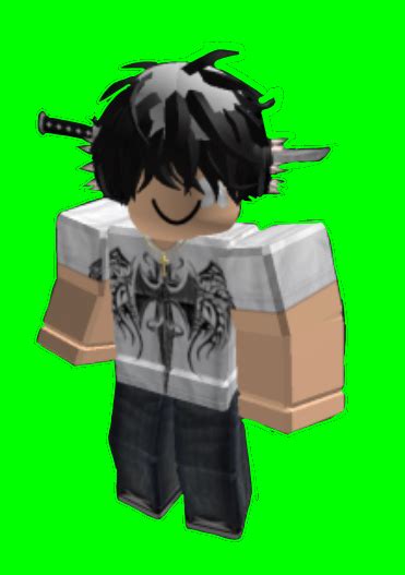 Roblox Avatar Green Screen Greenscreen Roblox Anime