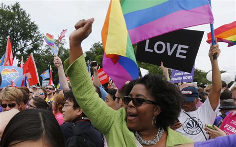 Newsweekwashington Dc Same Sex Marriage Supporters Take A Selfie In
