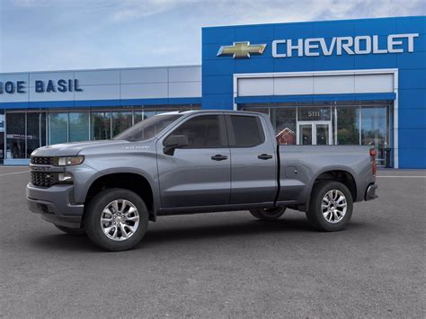 New 2020 Chevrolet Silverado 1500 Custom Double Cab Pickup Rwd Double