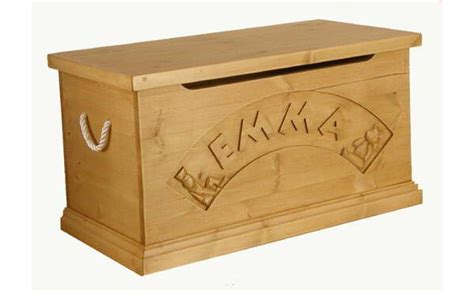 Engraved Name Wooden Toy Boxes Personalized Toys Toy Boxes
