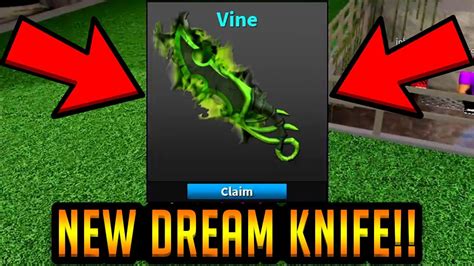 Crafting The Vine Dream Knife Insane Roblox Assassin Youtube