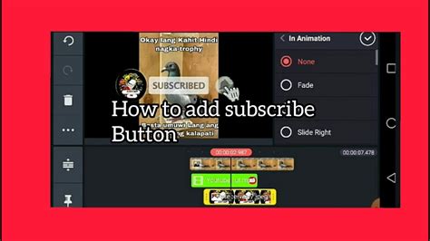 How To Add Subscribe Button With Logo And Put It To And The Video Youtube