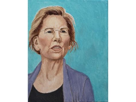 Elizabeth Warren Portrait By Nicole Jeffords On Dribbble