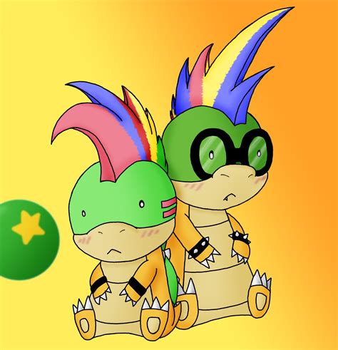 I Drawing Ive Done Of Lemmy And Iggy Koopa From The Super Mario Series
