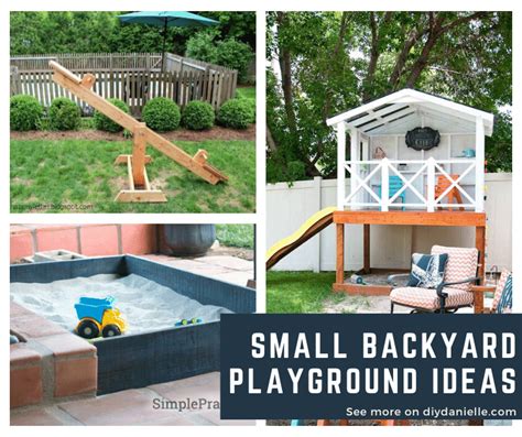 Small Backyard Playground Ideas Create An Outdoor Playroom Diy