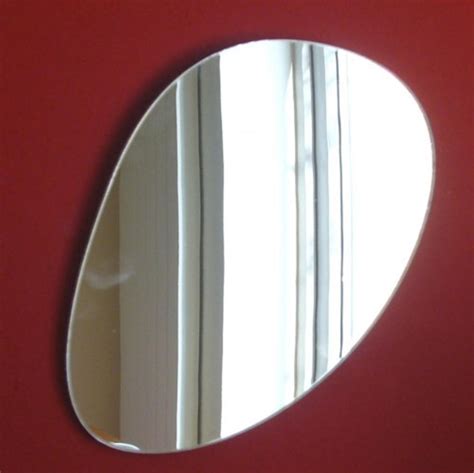 Long Pebble Shaped Mirrors Different Sizes Available Etsy Mirror Shop