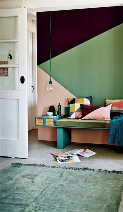 17 Chic And Creative Ways To Color Block Your Home Interior Idea