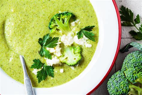 10 Minute Cream Of Broccoli Soup Recipe With Feta A Healthy And Creamy