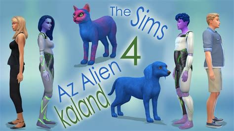 The Sims 4 Alien Kaland 2 Rész 👽 A Legjobb Helyre Jöttünk 🌳 Youtube