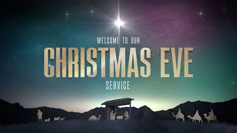 Nativity Christmas Christmas Eve Motion Video Background