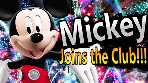 Super Smash Bros Ultimate What If Mickey Mouse Was Announced Fan