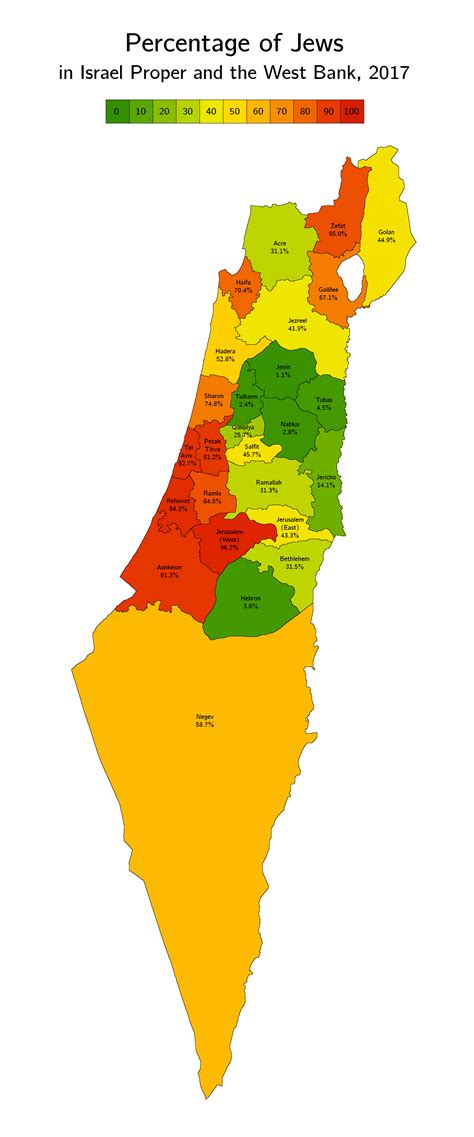Percentage Of Jews In Israel Or Why The Two State Solution Is So