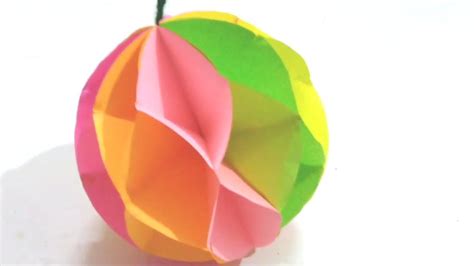 How To Make Paper Ball Paper Ball Easy Step Paper Ball Making