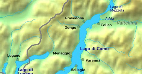 Hier komen ze, in willekeurige volgorde. Kaart Italië - Provincies Vakantie: Kaart Comomeer - Noord ...