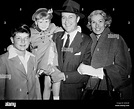 Hollywood film star Ray Milland with his wife Muriel and their two ...
