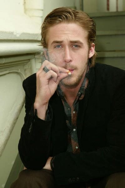Ryan Gosling Smoking