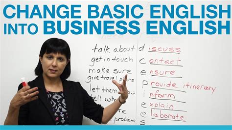 How To Change Basic English Into Business English เนื้อหาbecome Verb