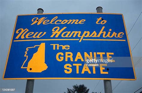 Welcome To New Hampshire Sign Photos And Premium High Res Pictures
