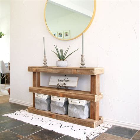 Millwood Pines Jent 46 Solid Wood Console Table And Reviews Wayfair