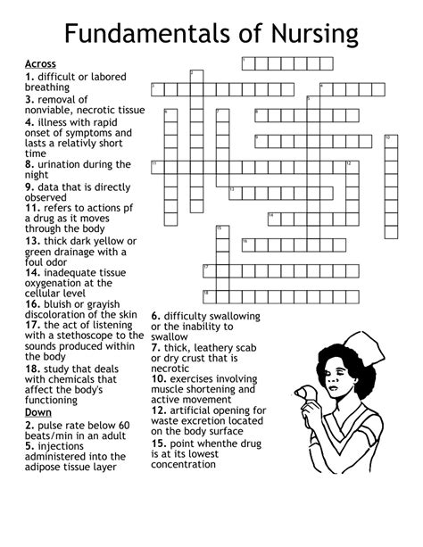 Nursing Crossword Puzzles Printable Free Crossword Puzzles Printable