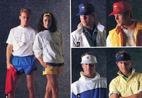 did apple invent normcore with their legendary 1986 clothing line four pins apple clothes