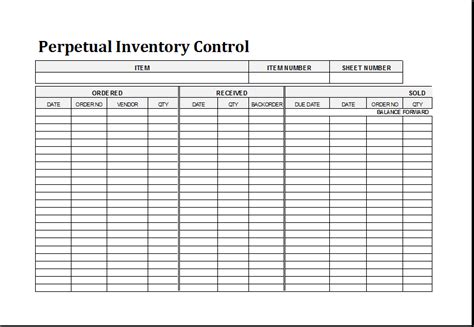 Physical Stock Excel Sheet Sample Excel Inventory Template Free