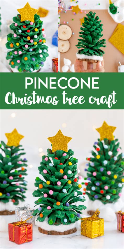 Diy Pinecone Christmas Trees Artofit