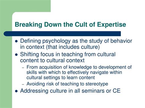 Epistemic Cultures How The Sciences Make Knowledge - PPT - Epistemology, Individual Diversity & Cultural Competence