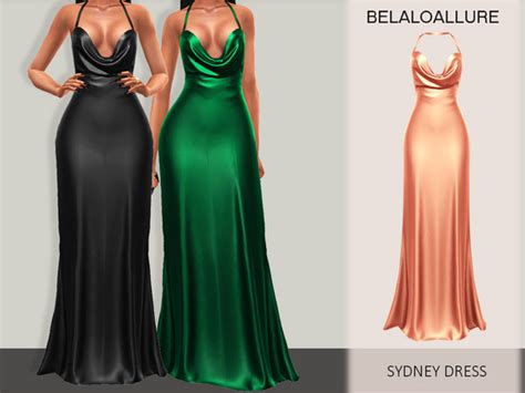 Belal1997s Belaloalluresydney Dress Sims 4 Mods Clothes Sims 4