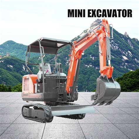 2tons 22tons Closed Open Cabin Boom Swing Design Mini Excavator With