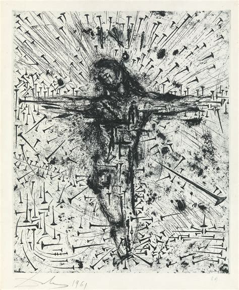 Salvador Dalí Crucifixion 1961 Mutualart