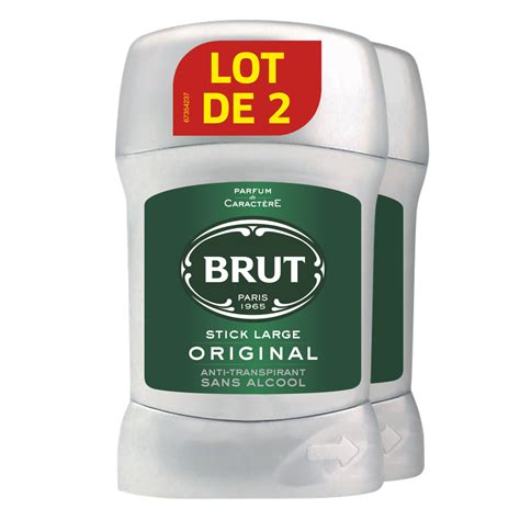 Brut Original Déodorant Stick Homme 2x50ml Pas Cher Auchanfr