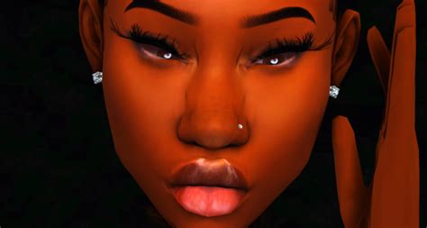 Purefuknbeauty With Images Lip Set Sims 4 Cc Black Girl