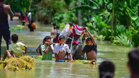 Assam Floods Over 119830 People In 20 Districts Affected Northeast Live