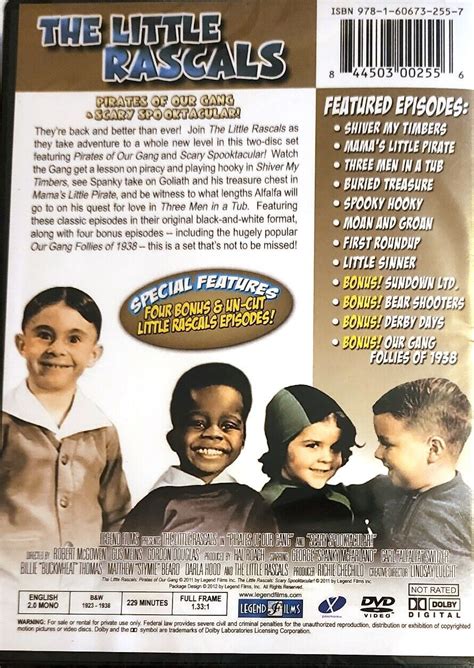 the little rascals pirates of our gang scary spook dvd 844503002556 ebay