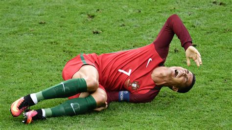 Injured Ronaldo In Tears After Being Forced Off In Euro 2016 Final
