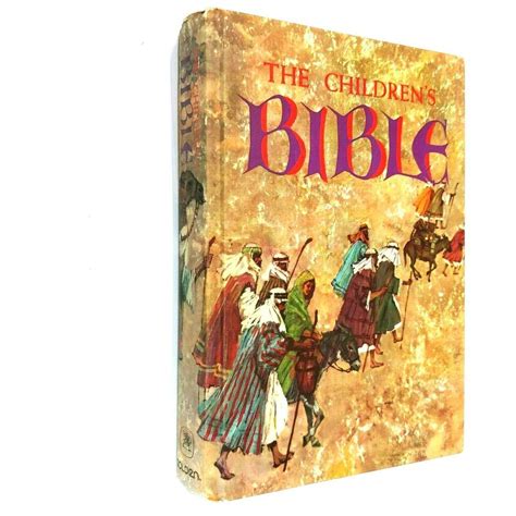 The Childrens Bible Vintage 1965 Golden Press Hardcover Illustrated