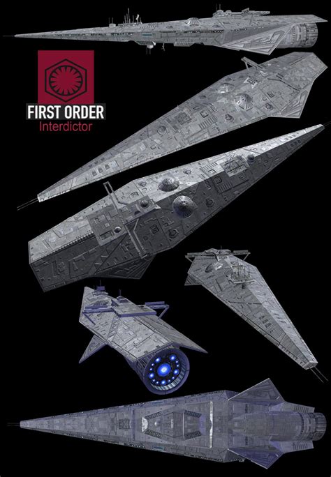 First Order Interdictor Image Foc Alliance Star Wars From The Clone