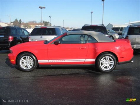 2012 Race Red Ford Mustang V6 Convertible 60045586 Photo 5 Gtcarlot