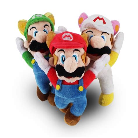 3styles Classic Game Characters Super Mario Bros Plush Dolls Super