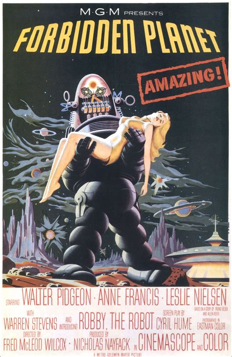 Saturdays and sundays at 2:00pm. The Geeky Guide to Nearly Everything: Movies Forbidden Planet (1956)