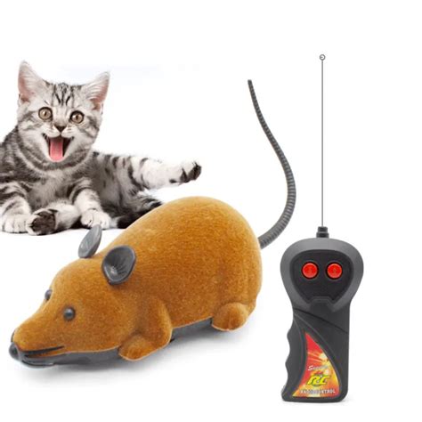 Cat Mouse Toys Electronic Wireless Remote Control Funny Novelty Mice