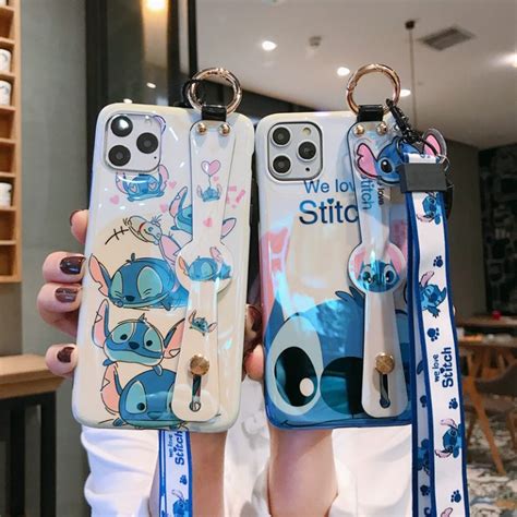Stitch Phone Case For Iphone 11 Pro Max Xr Xs Case Cute Silicone Cover