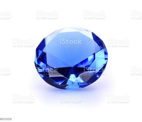 Navy Blue Gem Stone Stock Photo Download Image Now Sapphire