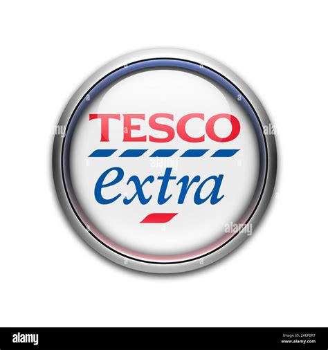 Tesco Extra Logo Stock Photo Alamy