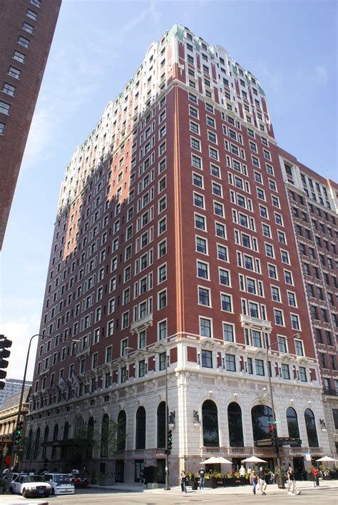 Blackstone Hotel Chicago 1908 Structurae
