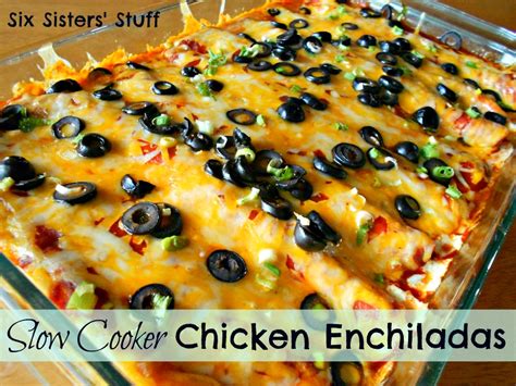 Chicken breasts, crimini mushrooms, parsley, chicken romano cheese, butter, penne pasta, pepper, chicken broth, parmesan cheese and 7 more. Crock Pot Enchiladas - Cook Diary