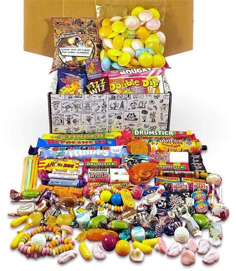 A Quarter Of Retro Sweets Hamper Mega T Box Jam Packed With Over 60