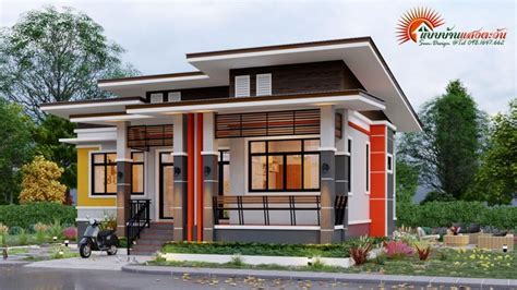 Three Bedroom Bungalow With Captivating Facade Pinoy House Plans