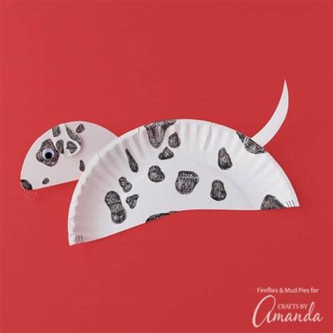 Paper Plate Dalmatian Making A Fun And Easy Paper Plate Craft